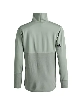 ORTOVOX | Sweat fonctionnel en polaire côtelé pour femme | olive